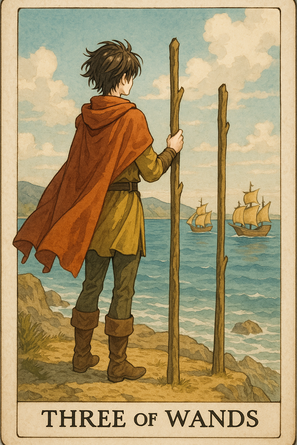 Three of Wands