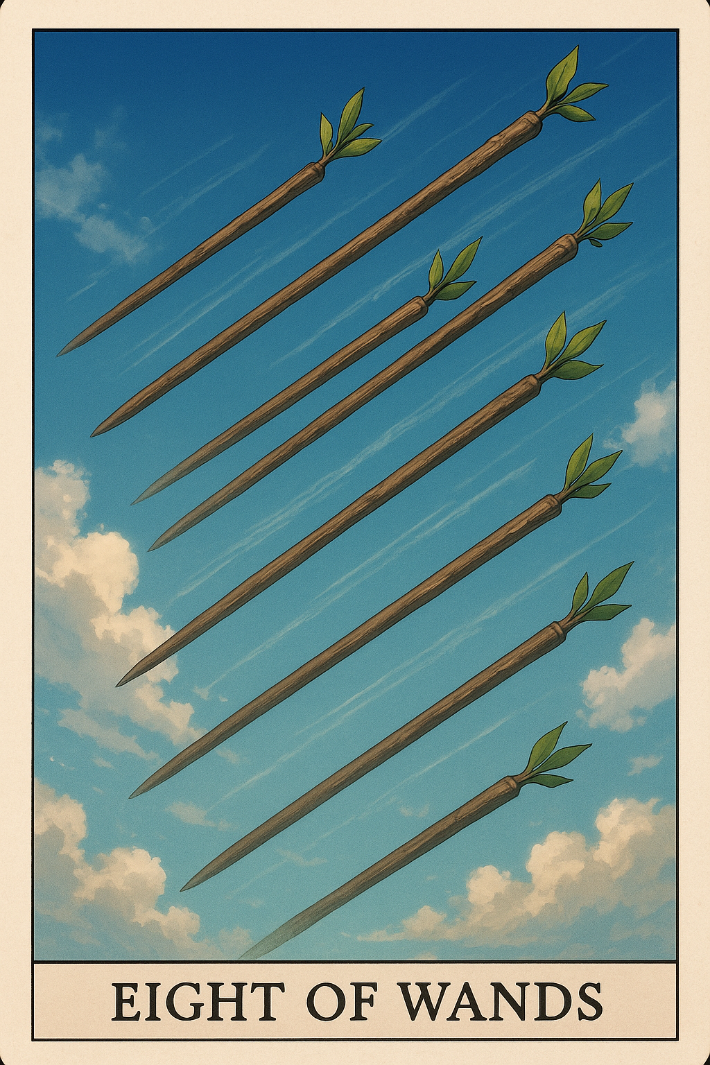 Eight of Wands