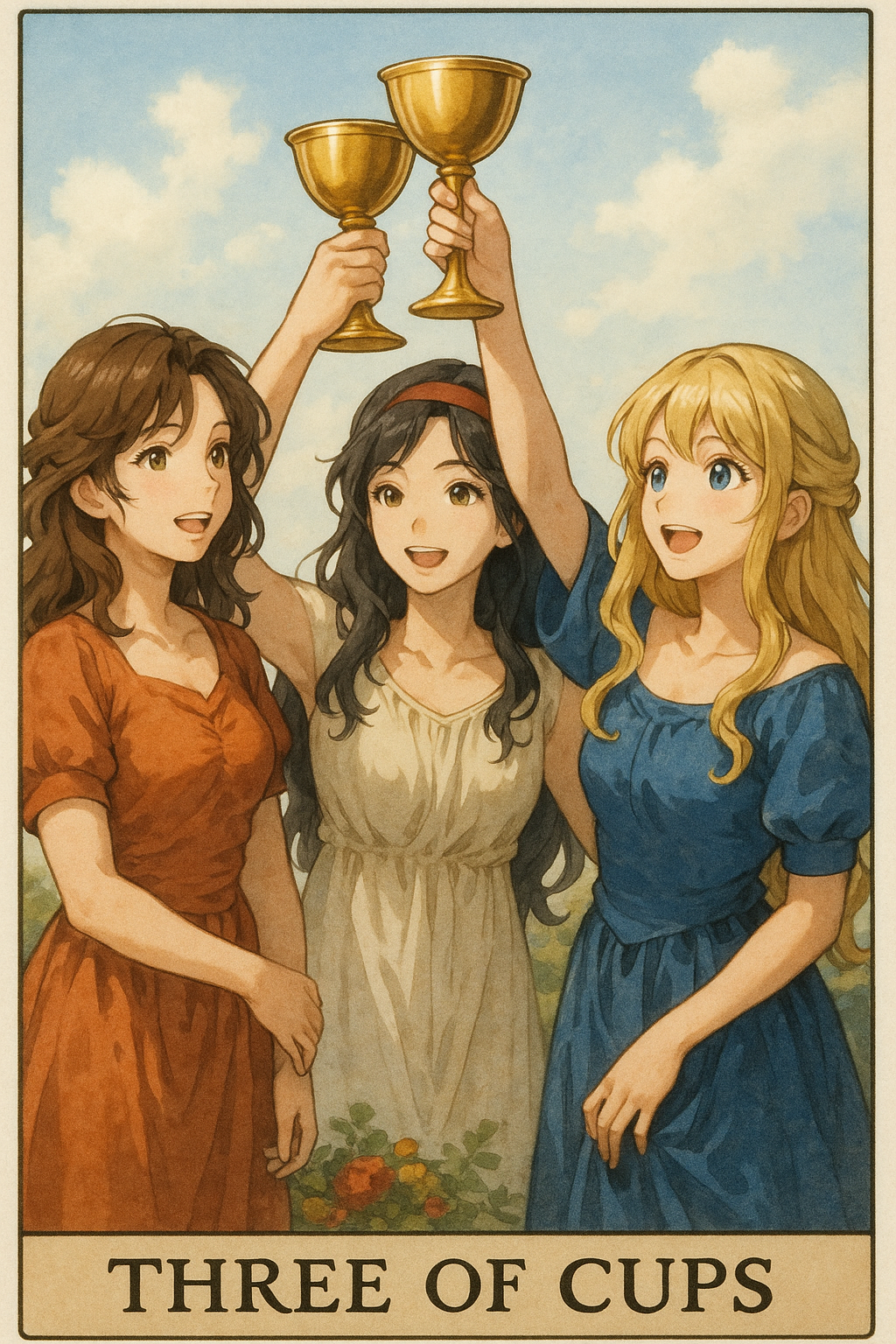 Three of Cups