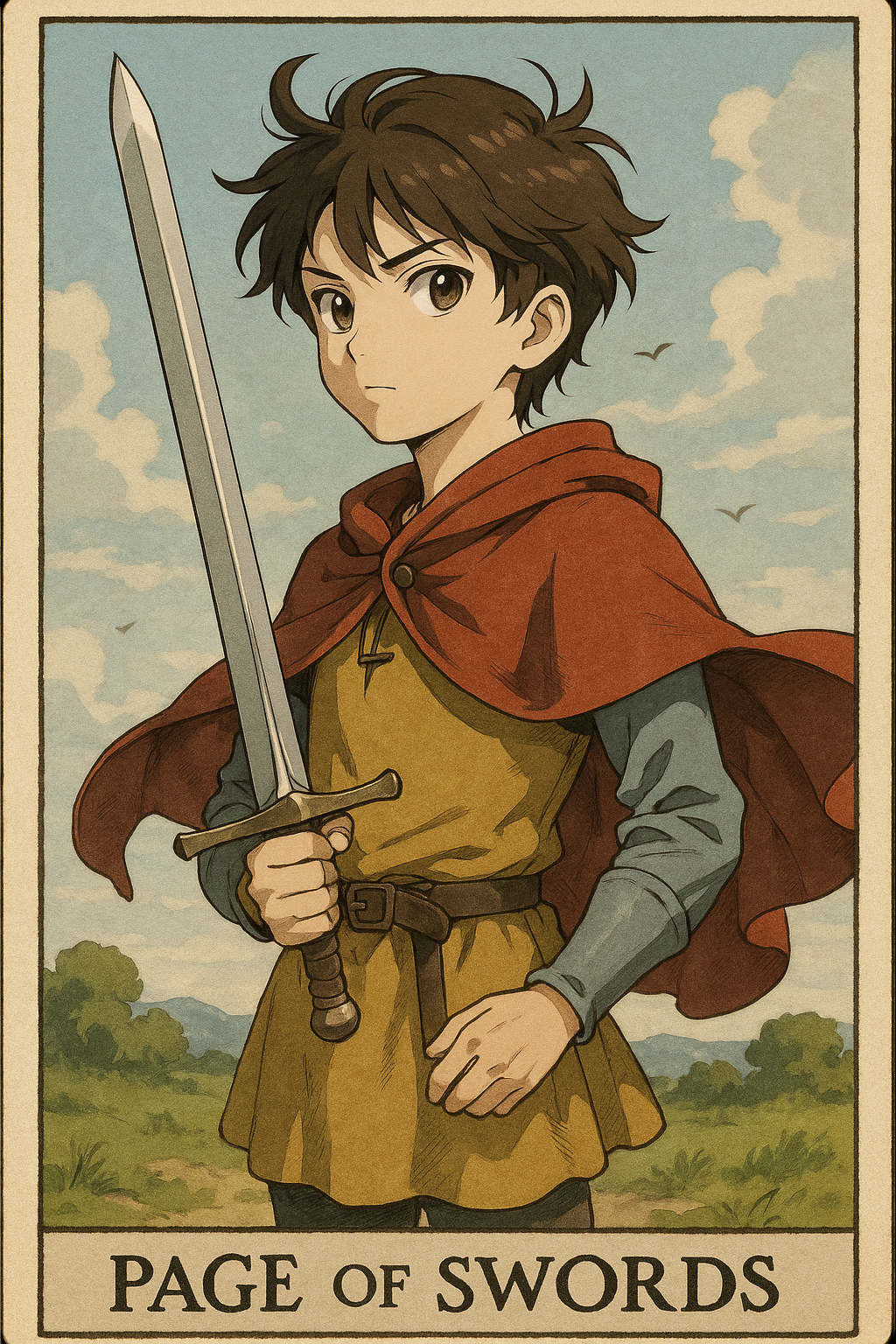 Page of Swords
