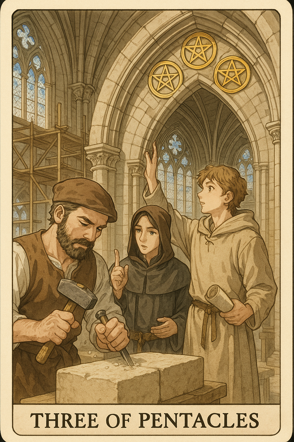 Three of Pentacles