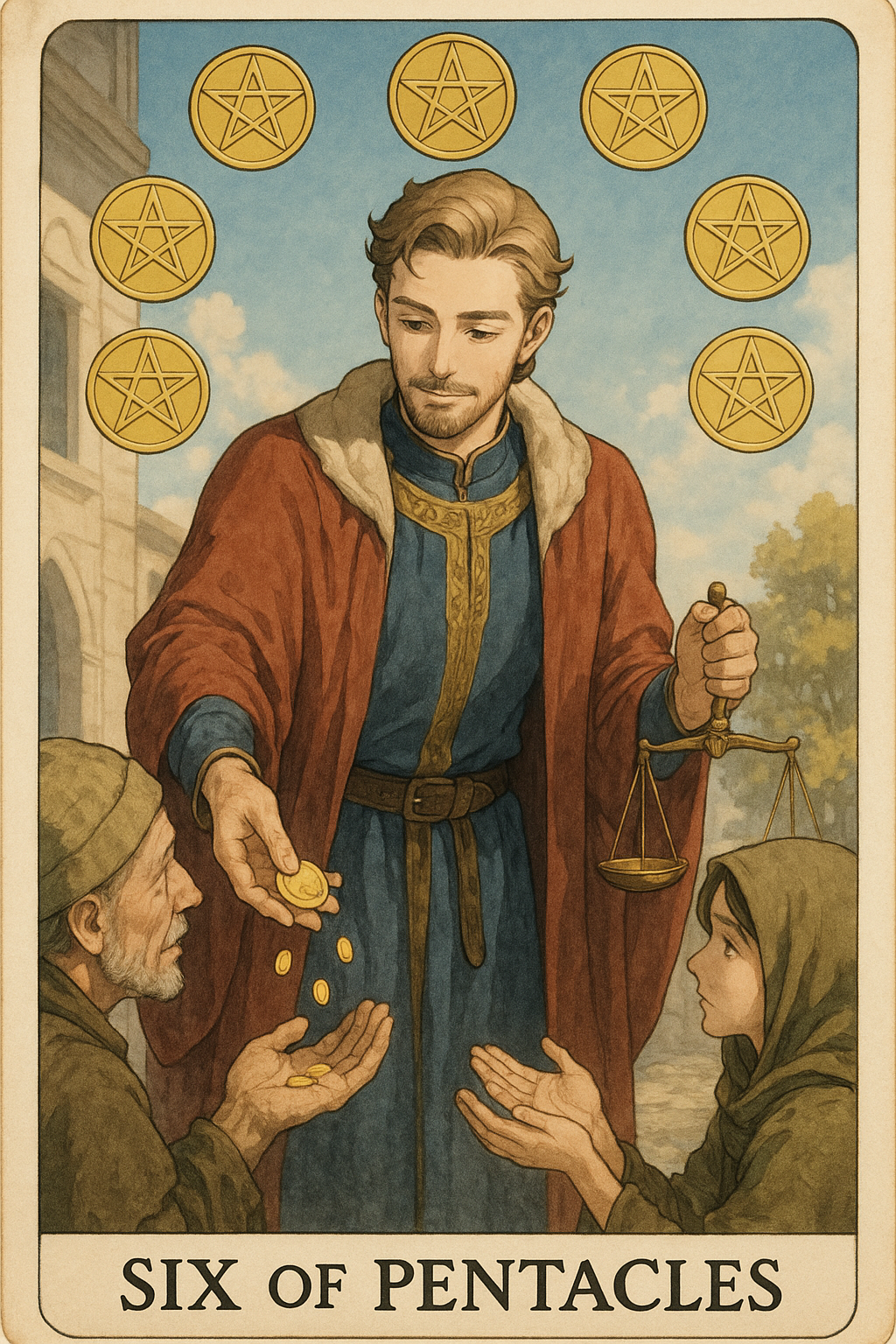 Six of Pentacles