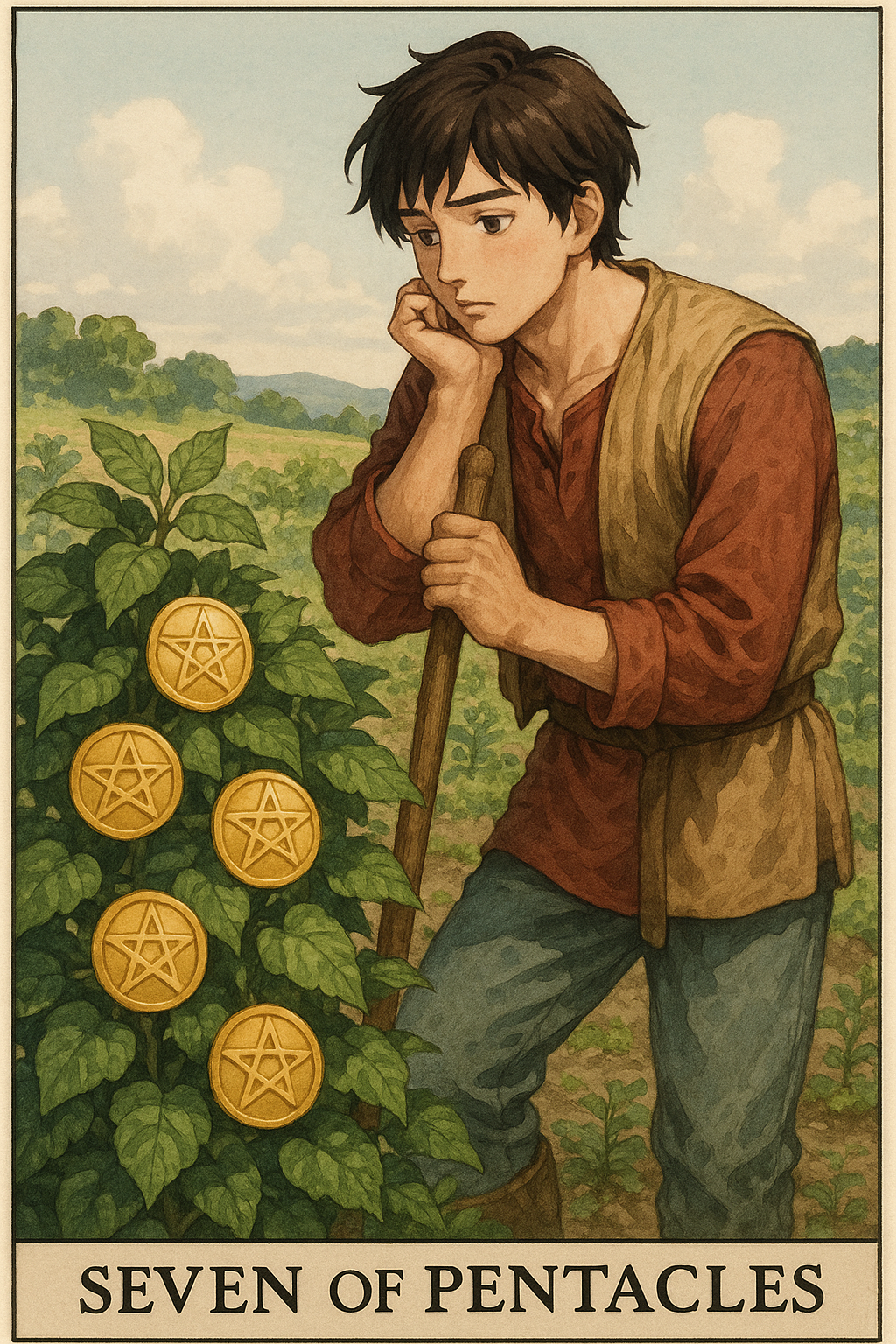 Seven of Pentacles