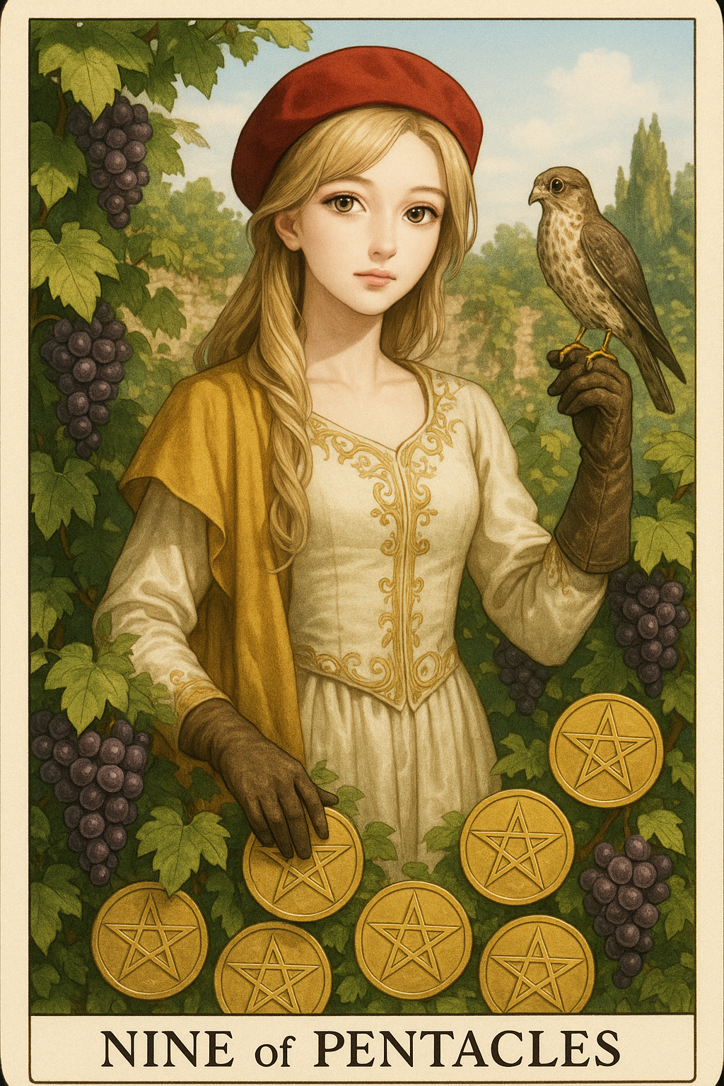 Nine of Pentacles