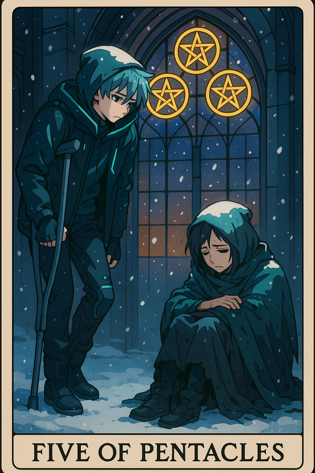 Five of Pentacles