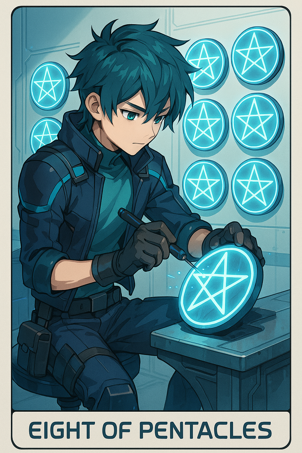 Eight of Pentacles