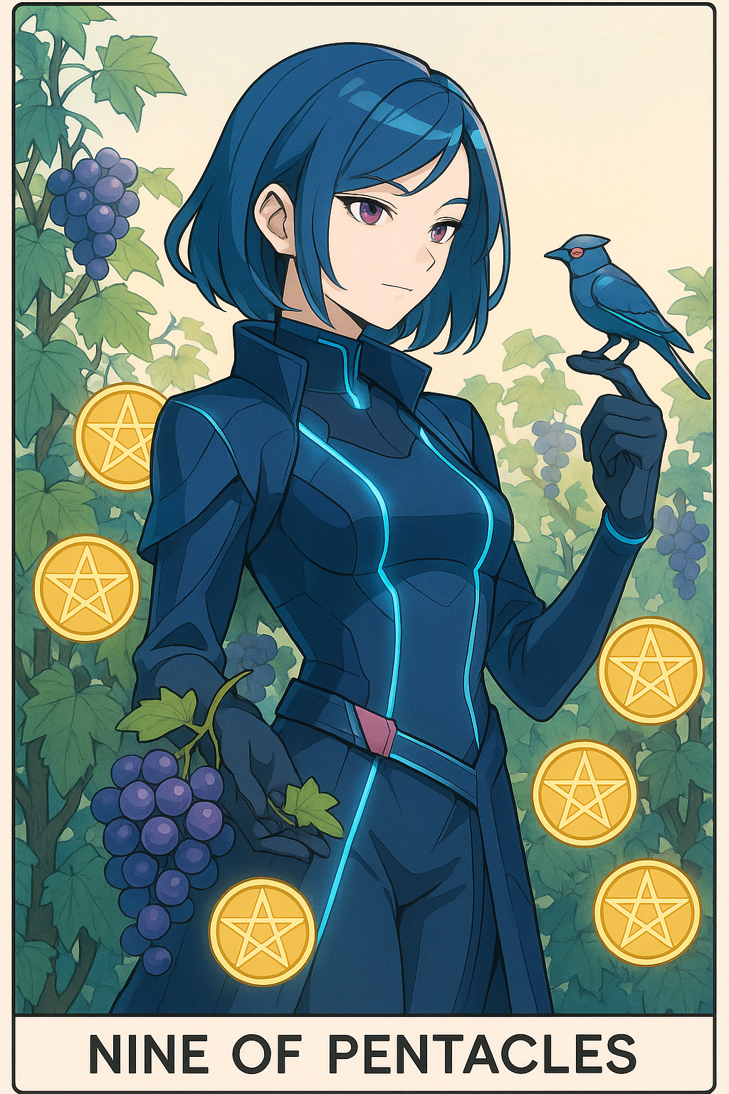 Nine of Pentacles