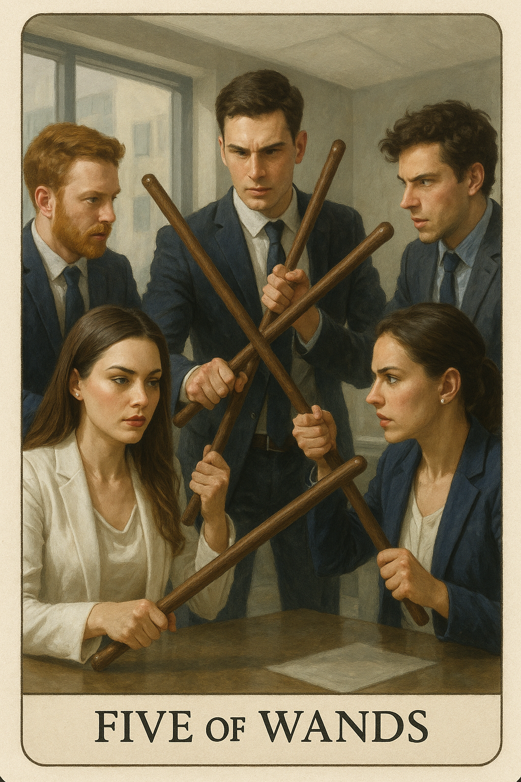 Five of Wands