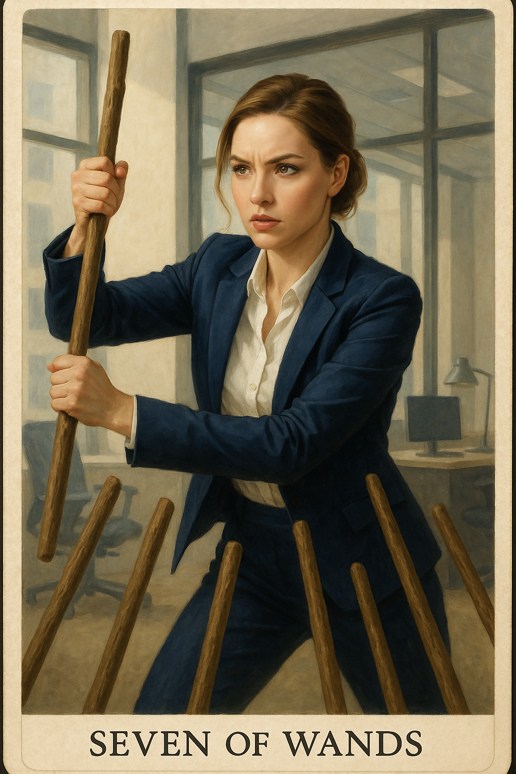 Seven of Wands