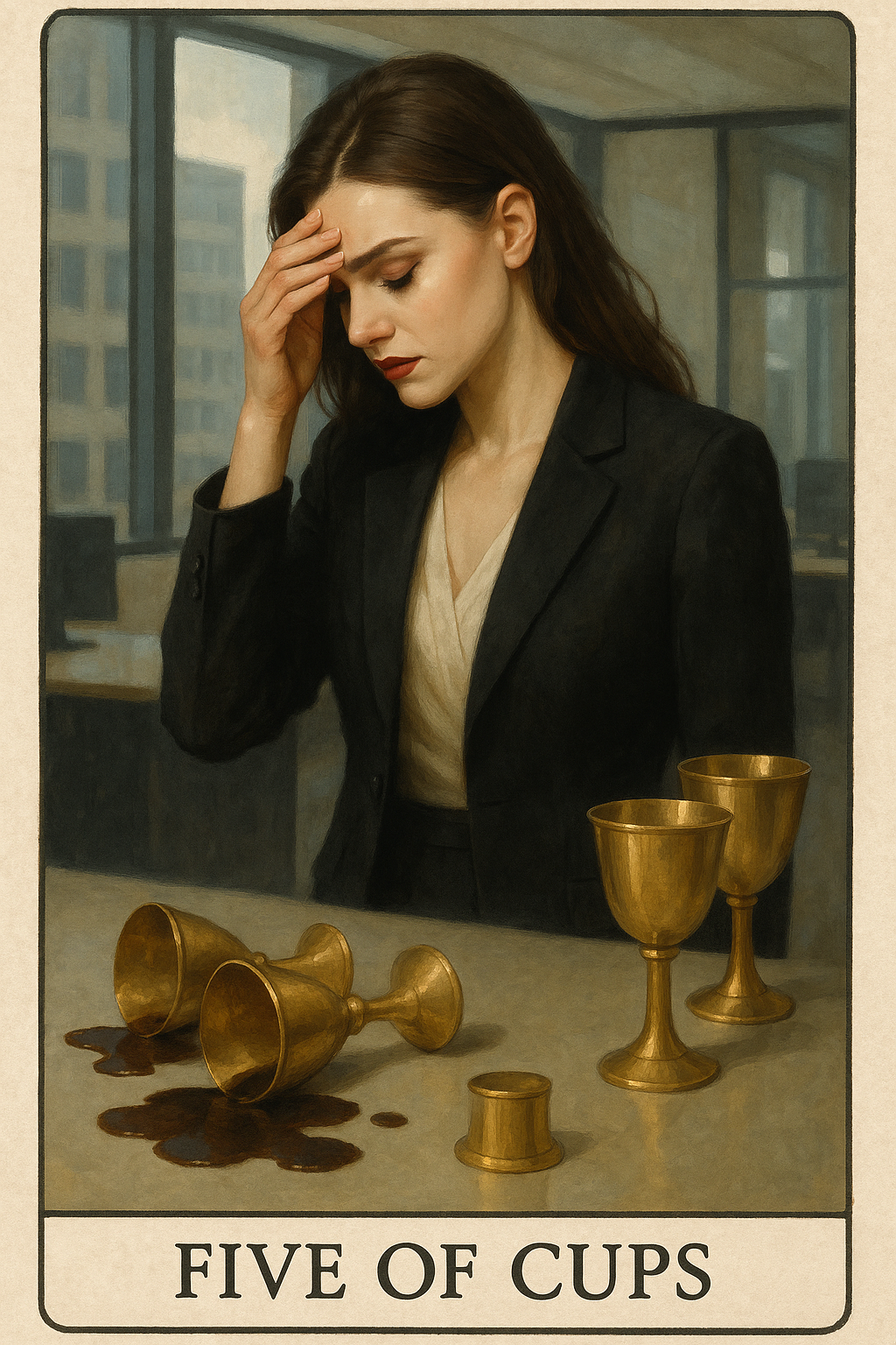 Five of Cups