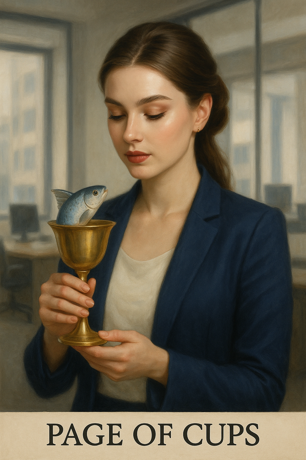 Page of Cups