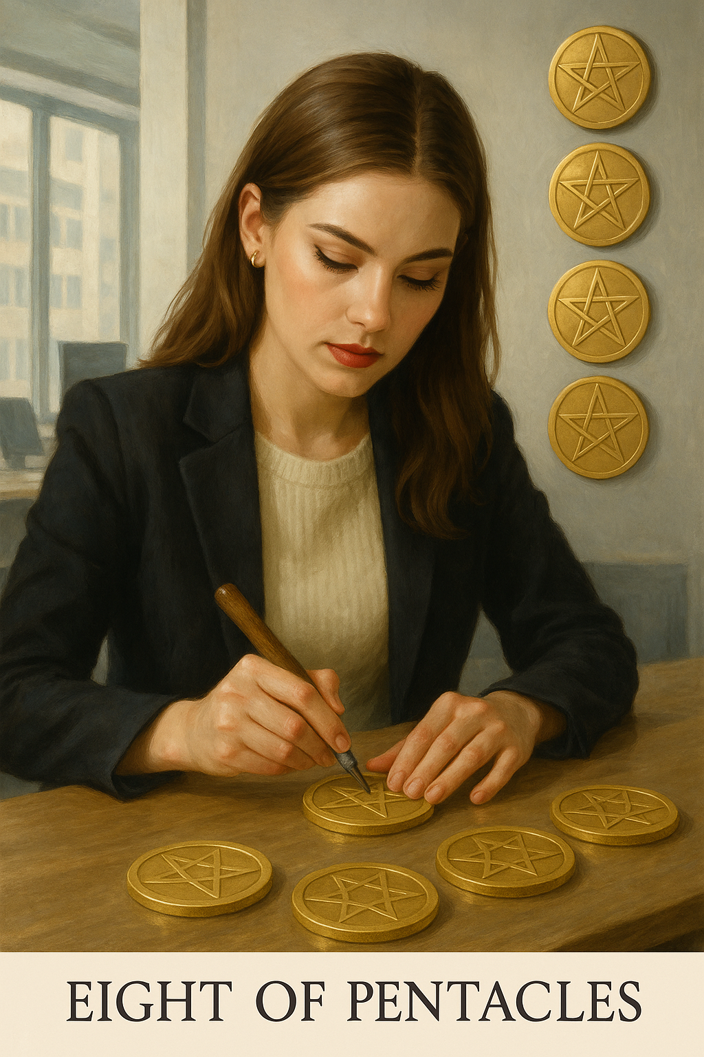 Eight of Pentacles