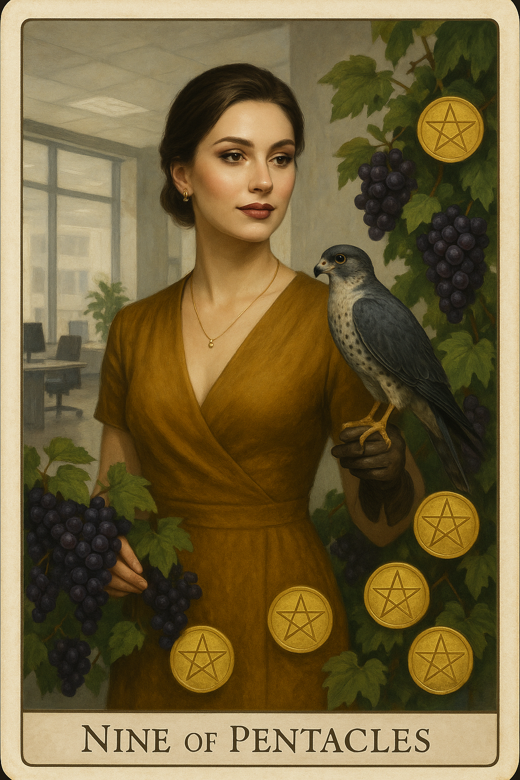 Nine of Pentacles